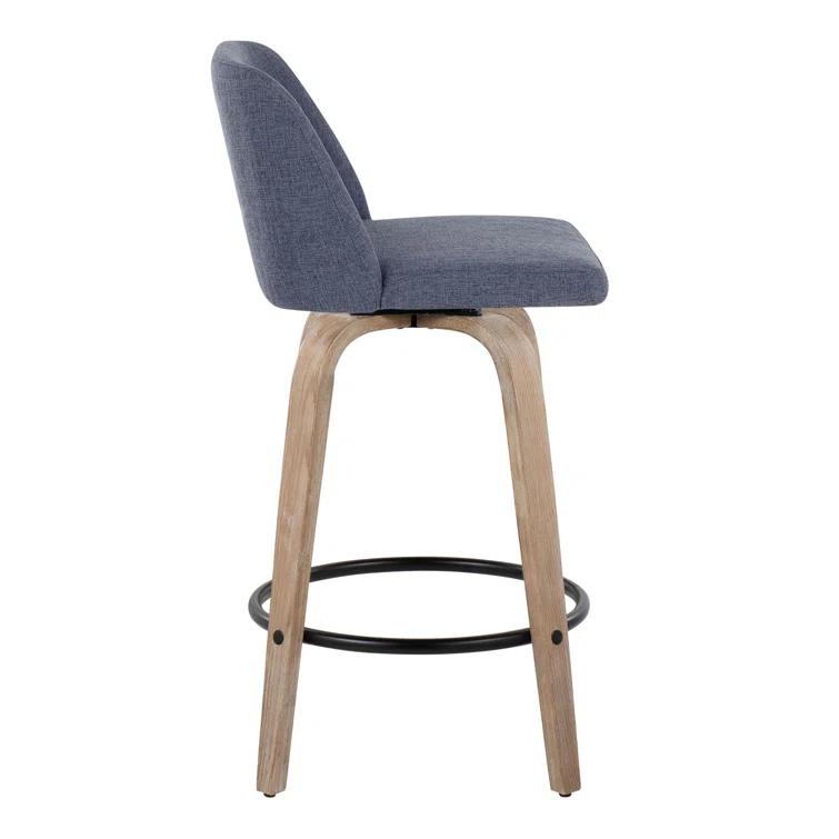 Toriano Swivel Upholstered Counter Stool