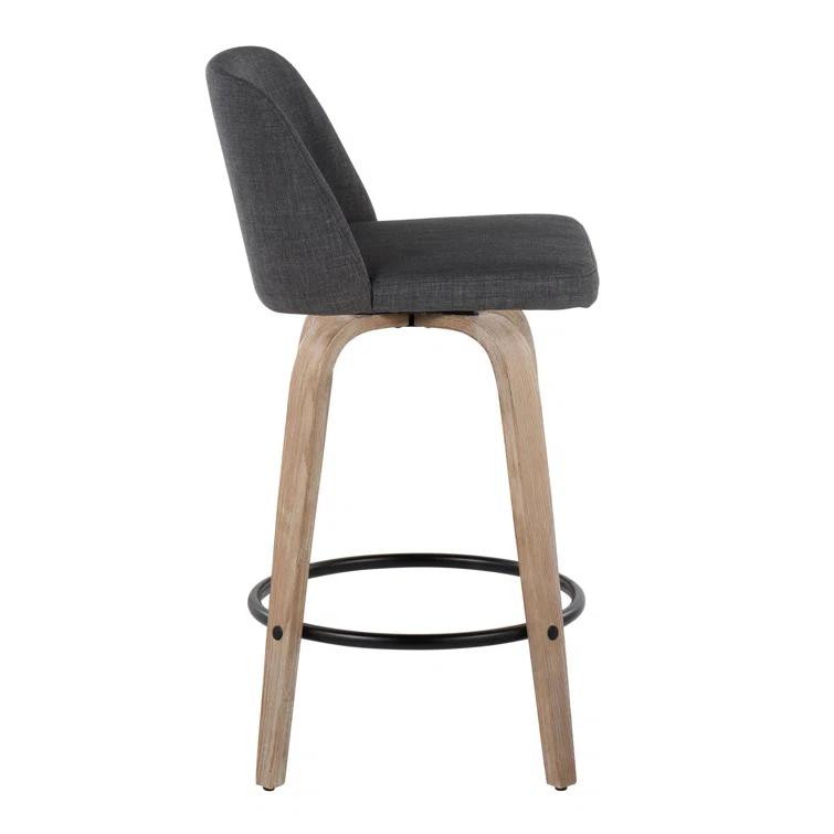 Toriano Swivel Upholstered Counter Stool