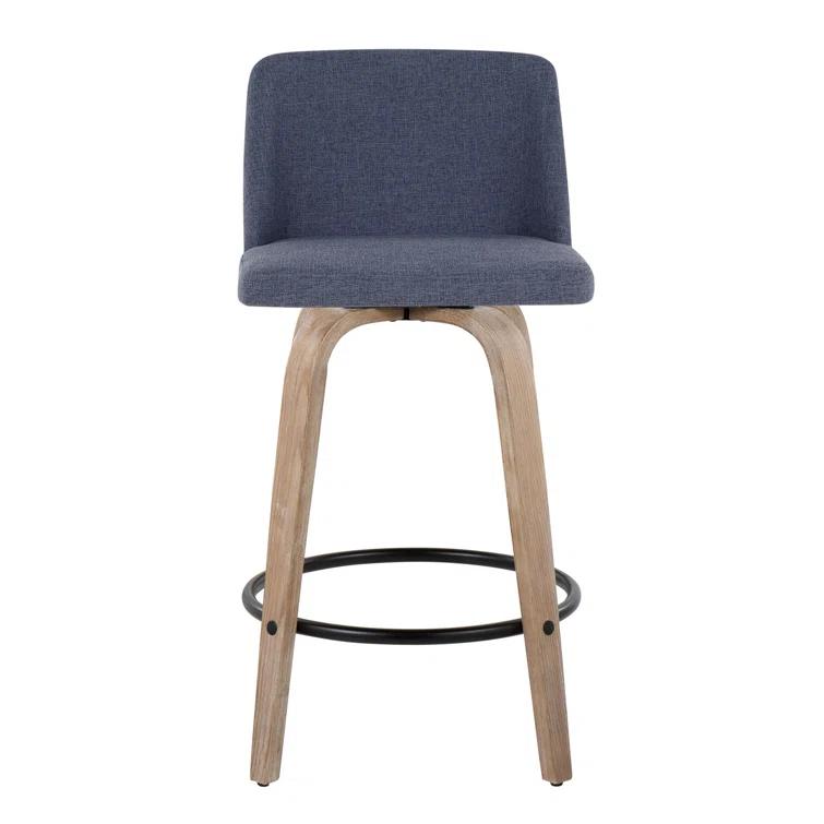 Toriano Swivel Upholstered Counter Stool