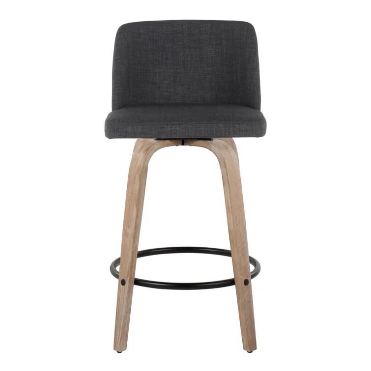 Toriano Swivel Upholstered Counter Stool