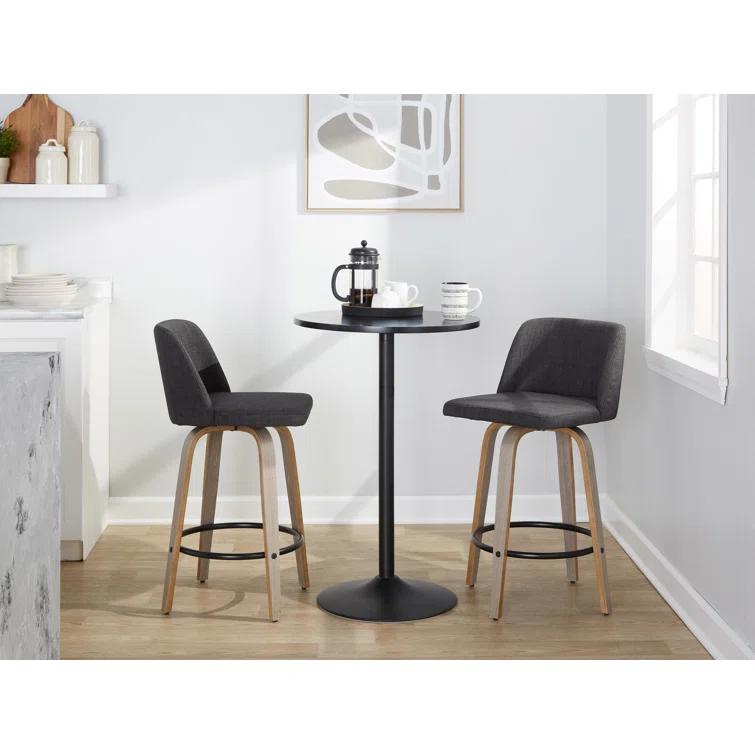Toriano Swivel Upholstered Counter Stool