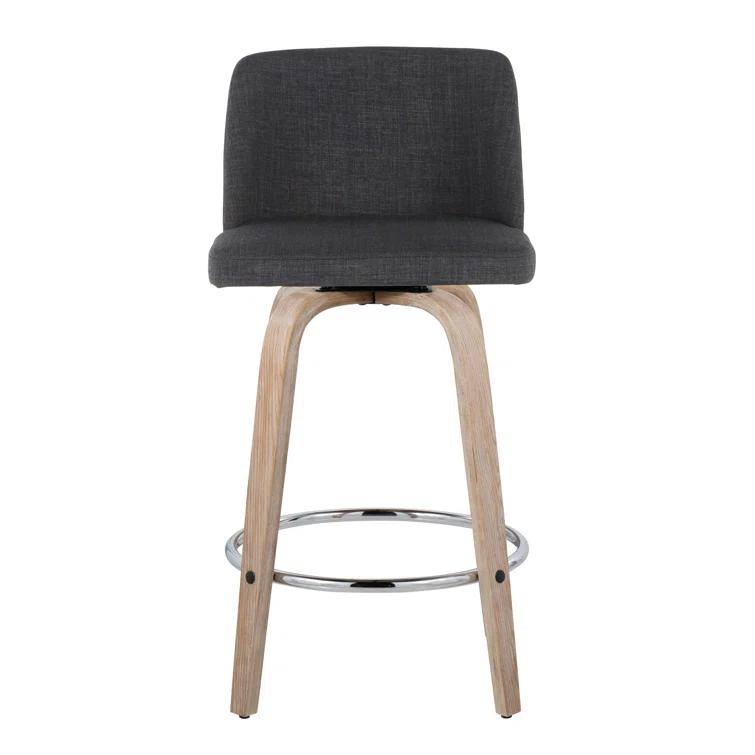 Toriano Swivel Upholstered Counter Stool
