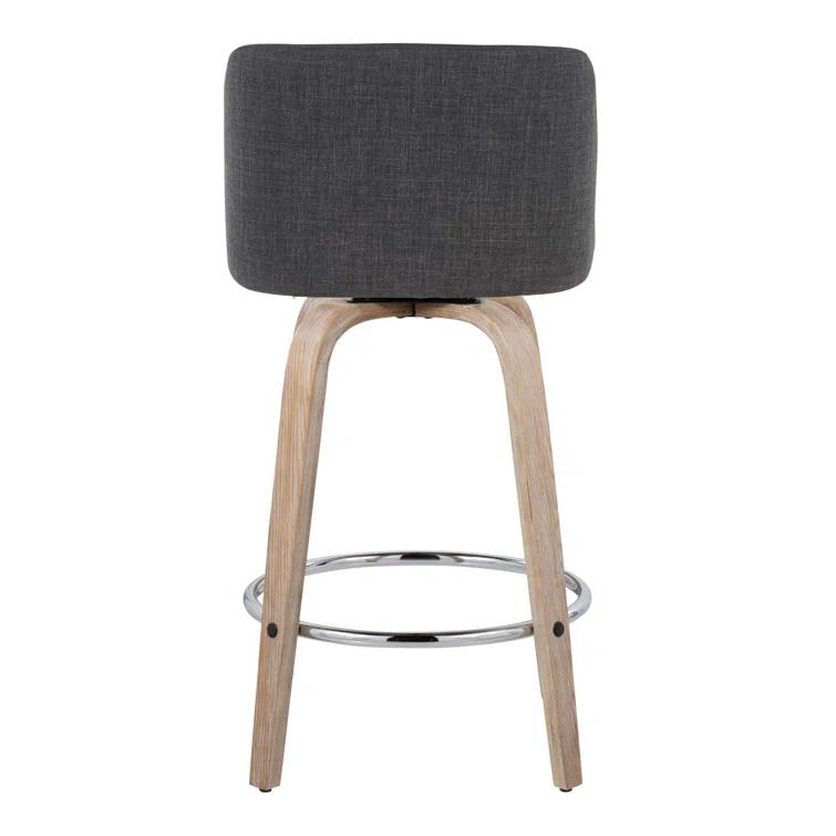 Toriano Swivel Upholstered Counter Stool