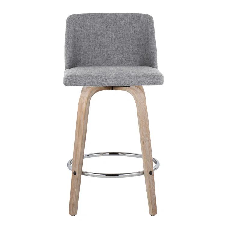 Toriano Swivel Upholstered Counter Stool