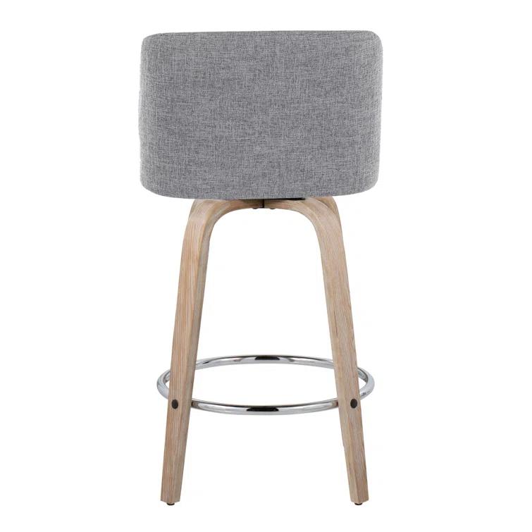 Toriano Swivel Upholstered Counter Stool