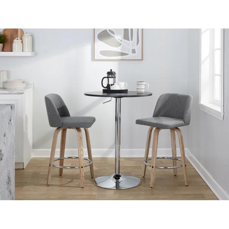 Toriano Swivel Upholstered Counter Stool