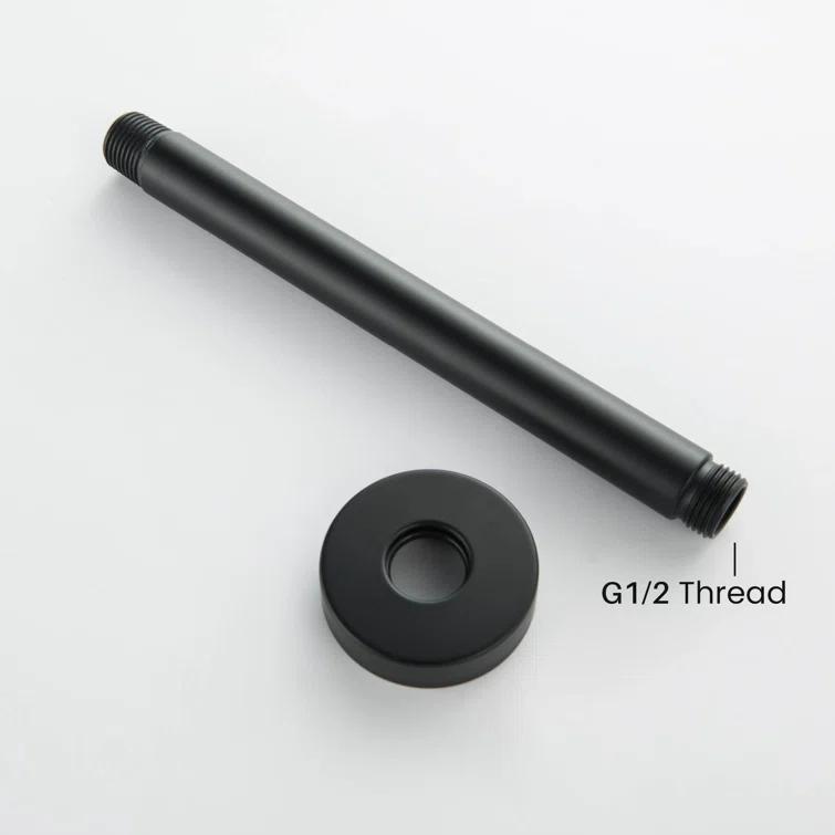 Circular 8" Ceiling Mounted Shower Arm