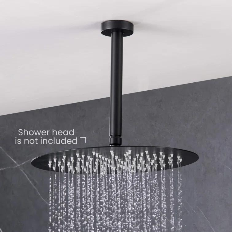 Circular 8" Ceiling Mounted Shower Arm