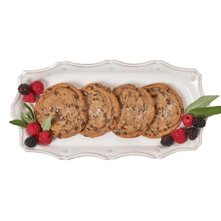 Juliska Berry & Thread 14" Decorative Tray - Whitewash
