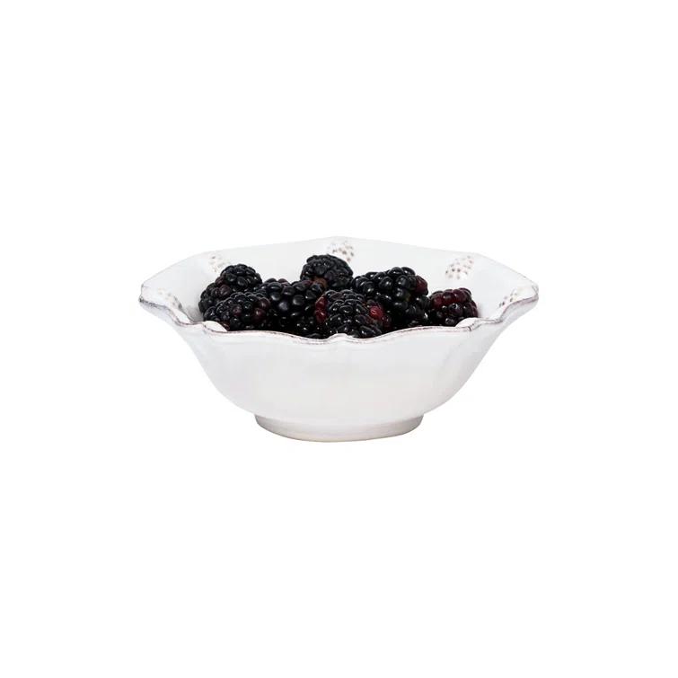 Juliska Berry & Thread Berry Cereal Bowl - Whitewash