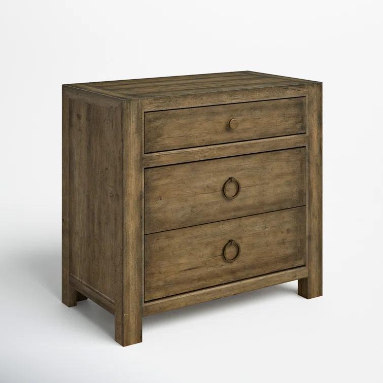 Anders 3-Drawer Nightstand (32")