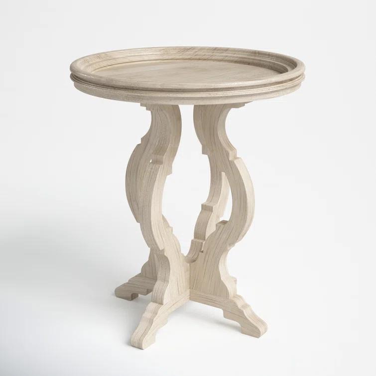 Damis Solid Wood End Table
