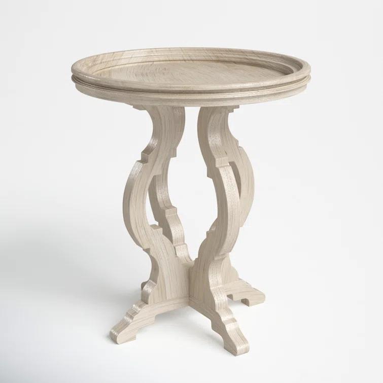 Damis Solid Wood End Table
