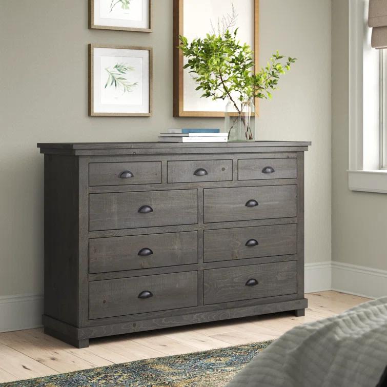 Wolferstorn 9 Drawer 64" W Dresser