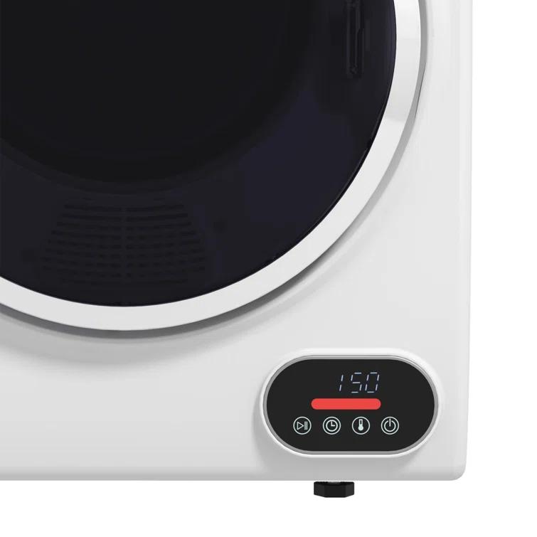 HomCom 1.5 Cubic Feet Vented Electric Stackable Dryer