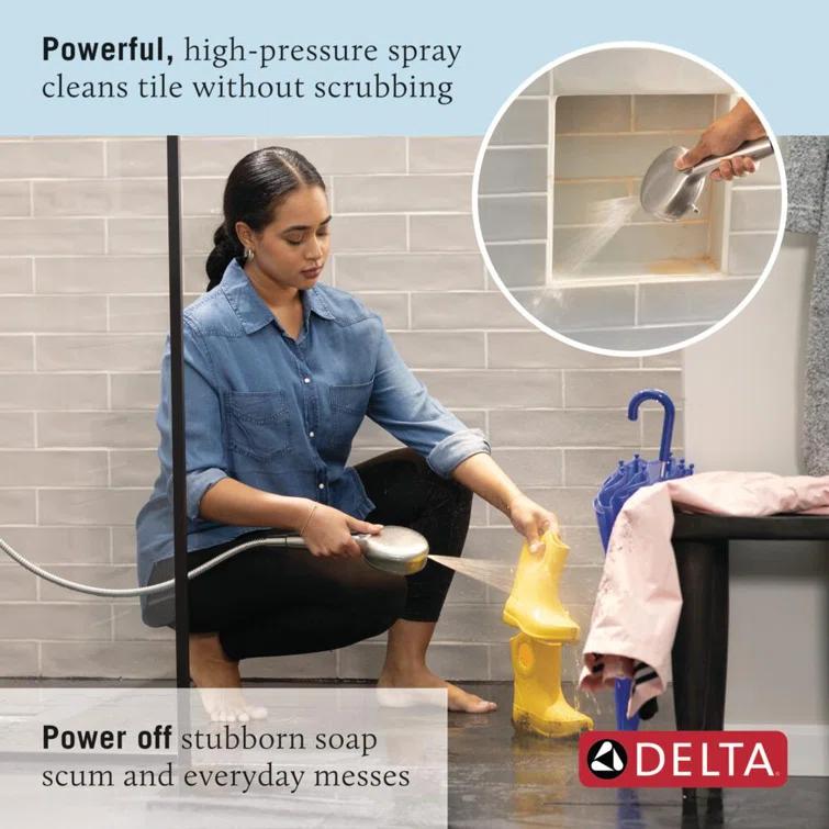 ProClean 7-Spray Handheld Shower Head, High Pressure Spray Hand Shower