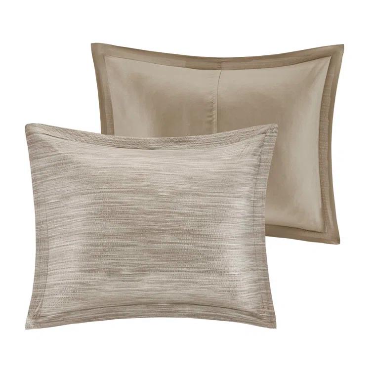 Madison Park Walter 7 Piece Printed Weave Seersucker Comforter Set