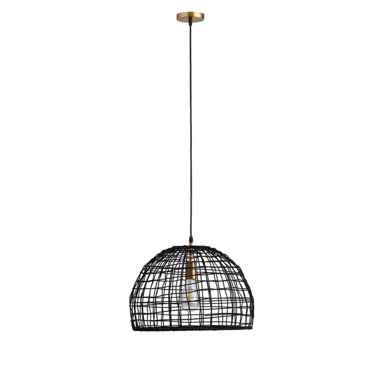 Wexler 1 - Light Pewter Single Pendant