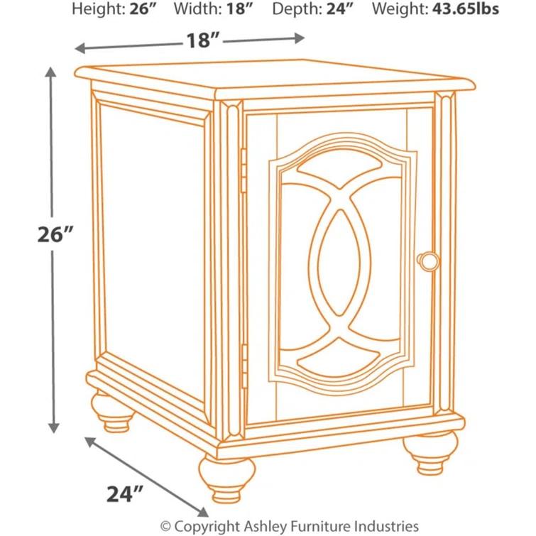 End Table with Storage