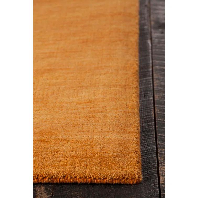Gabi Wool Area Rug in Gold