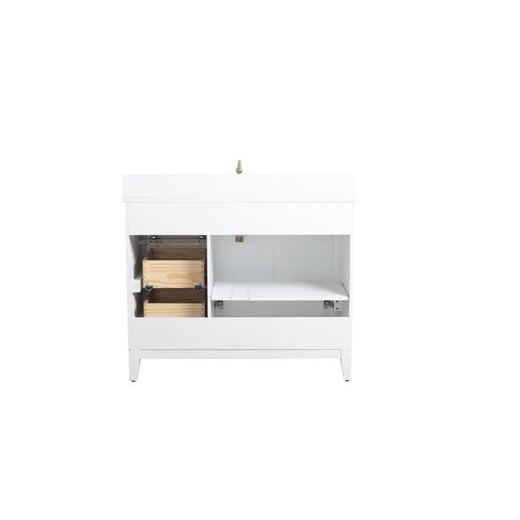 42 Single Bathroom Vanity with Top