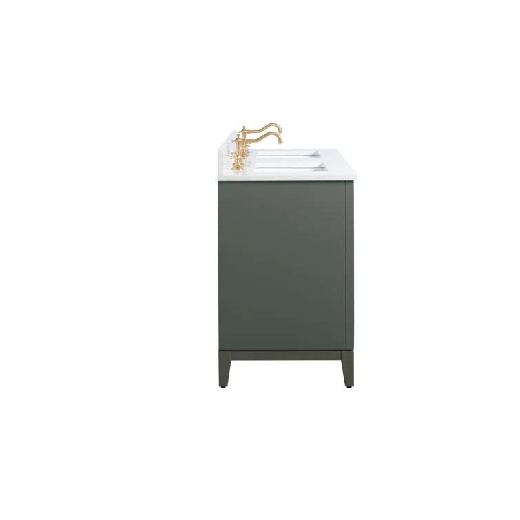 54 Double Bathroom Vanity with Top