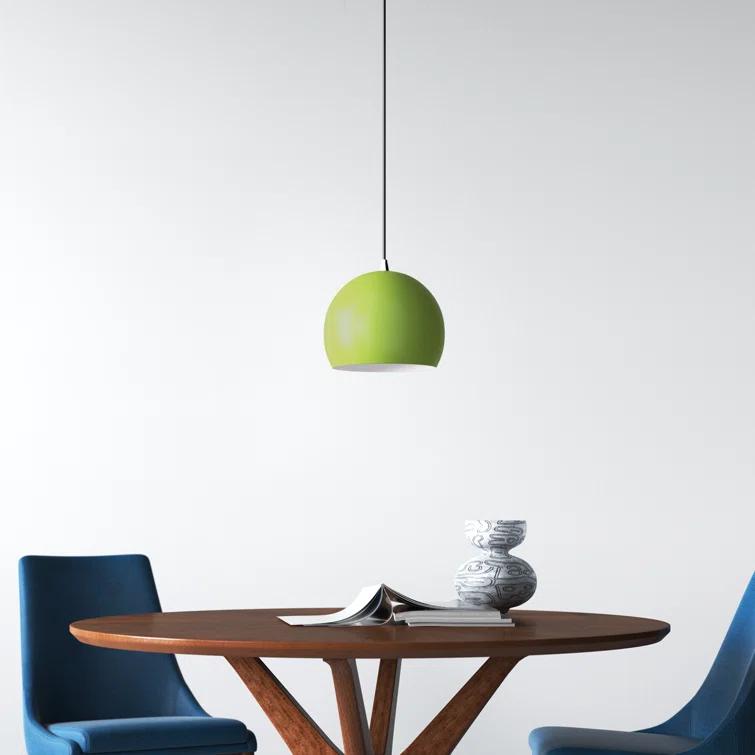 Schultz Single Light Metal Dimmable Pendant