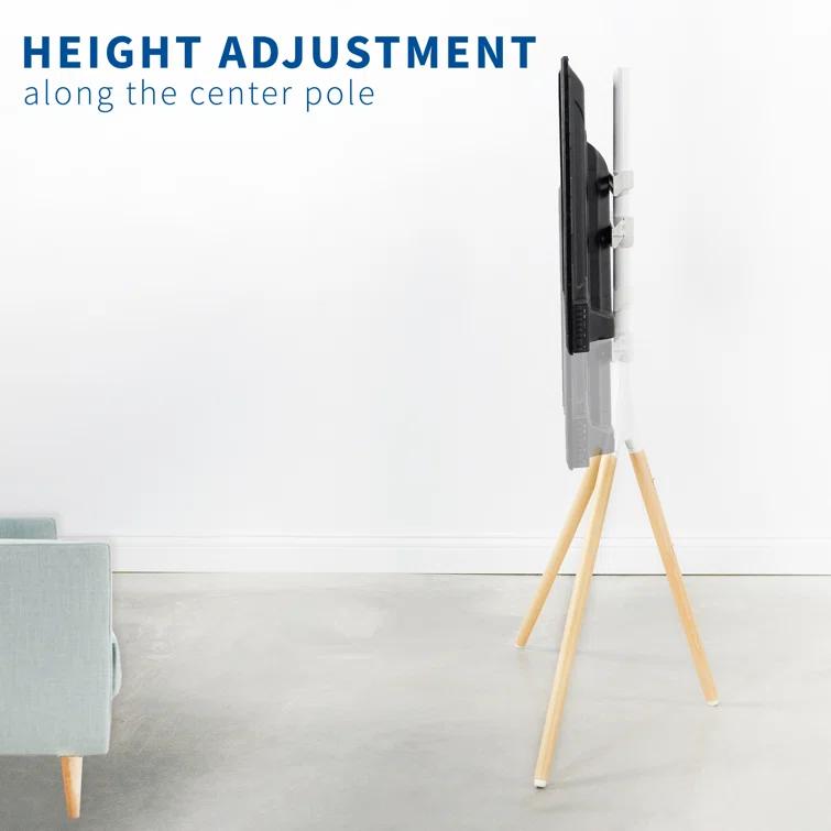 VIVO Easel Studio TV Floor Stand for 45" - 65" Screens (TV65A series)