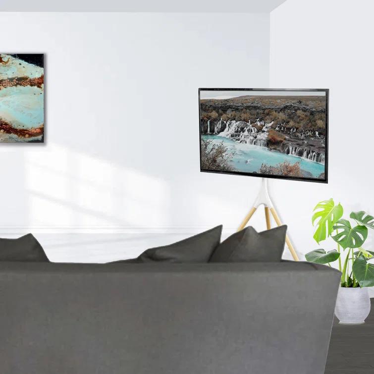 VIVO Easel Studio TV Floor Stand for 45" - 65" Screens (TV65A series)