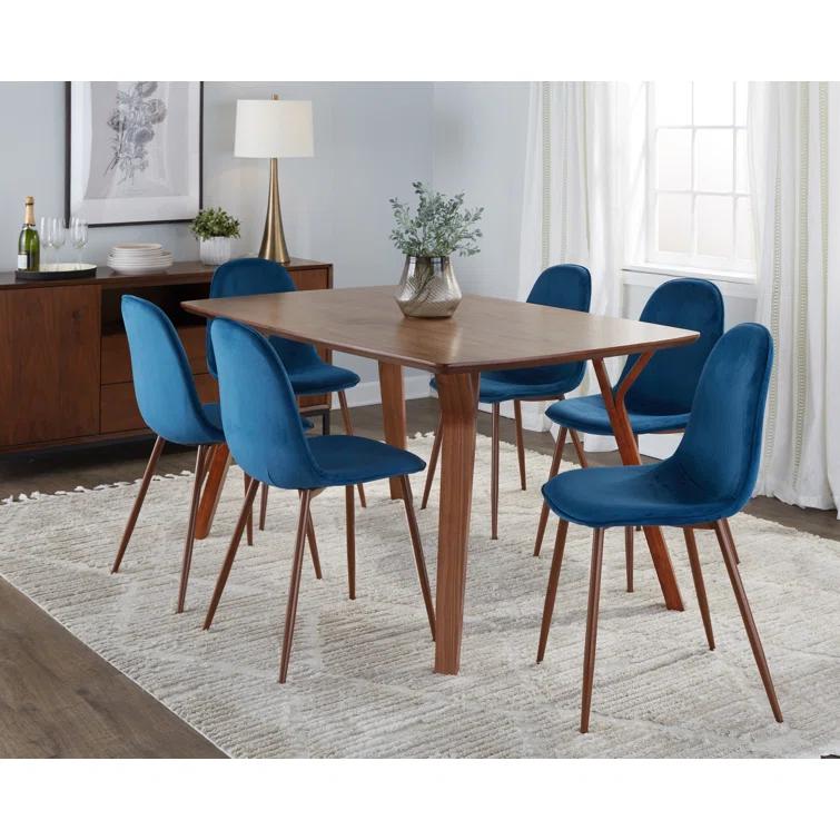 Folia 6 - Person Four Leg Dining Set