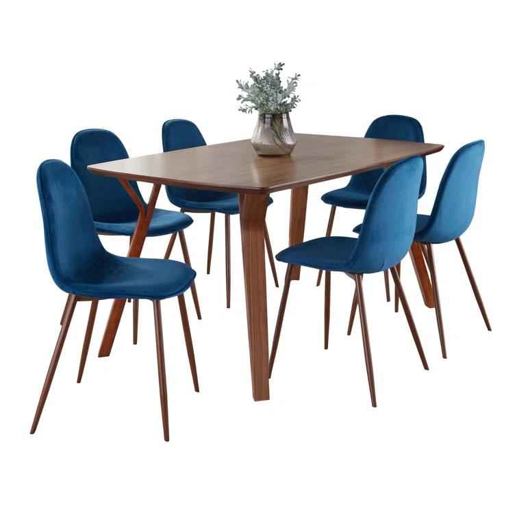 Folia 6 - Person Four Leg Dining Set