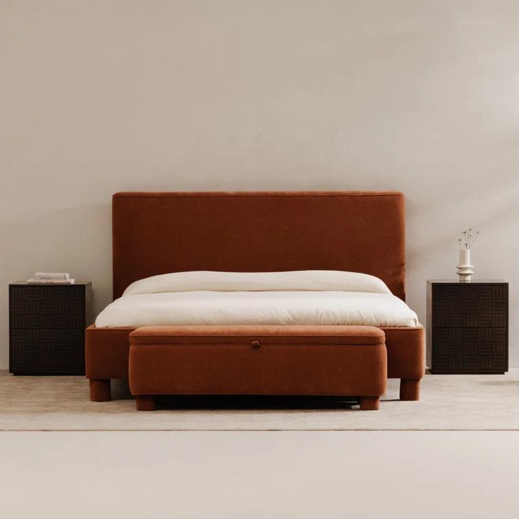 Asner Storage Bench - Dark Rust