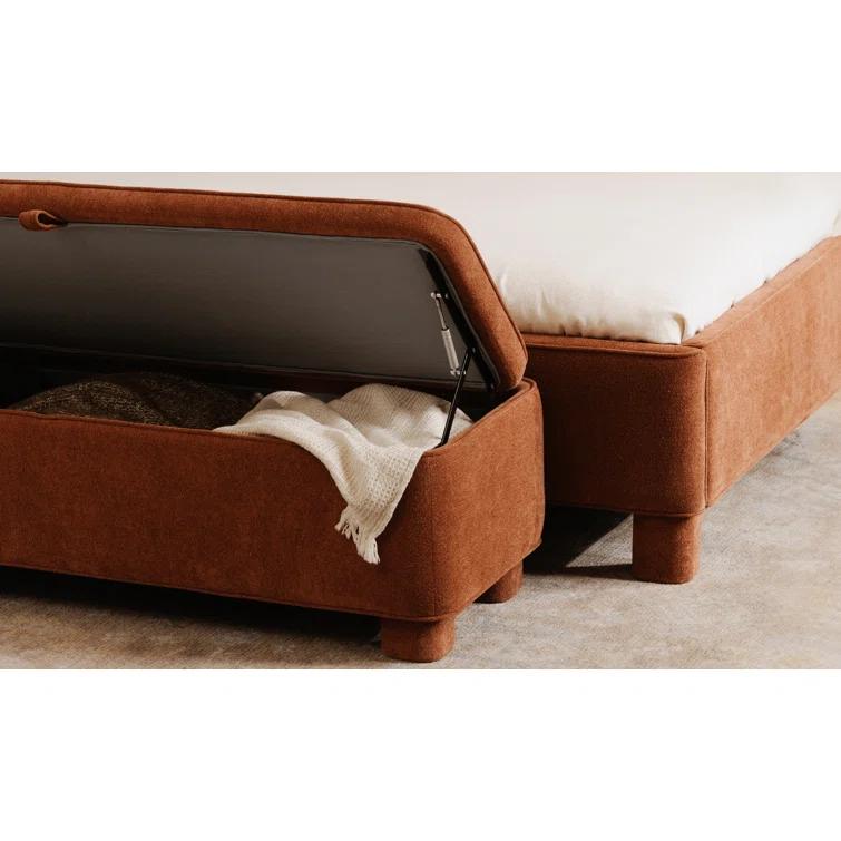Asner Storage Bench - Dark Rust