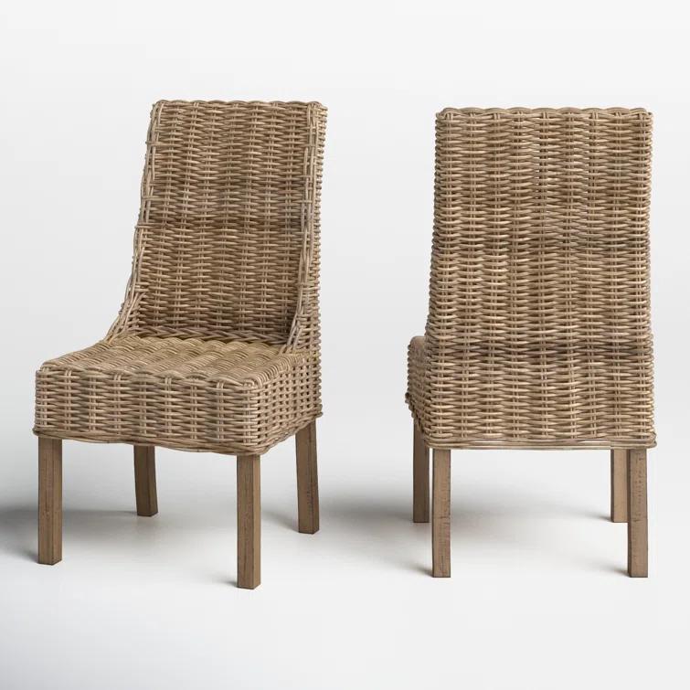 Armine Wicker Side Chair