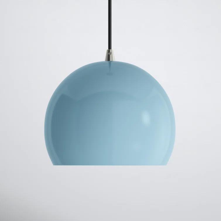 Schultz Single Light Metal Dimmable Pendant