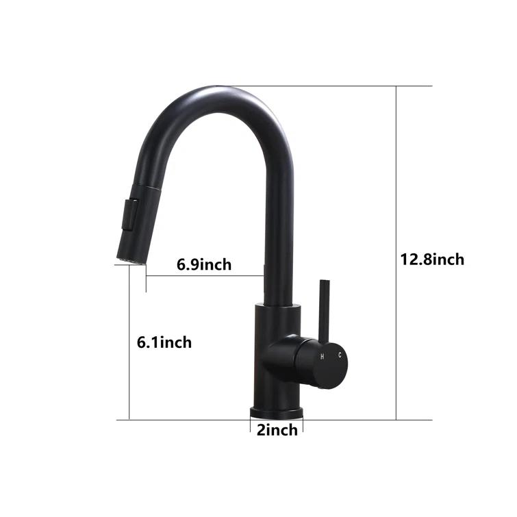 Topcraft Pull Down Kitchen Faucet