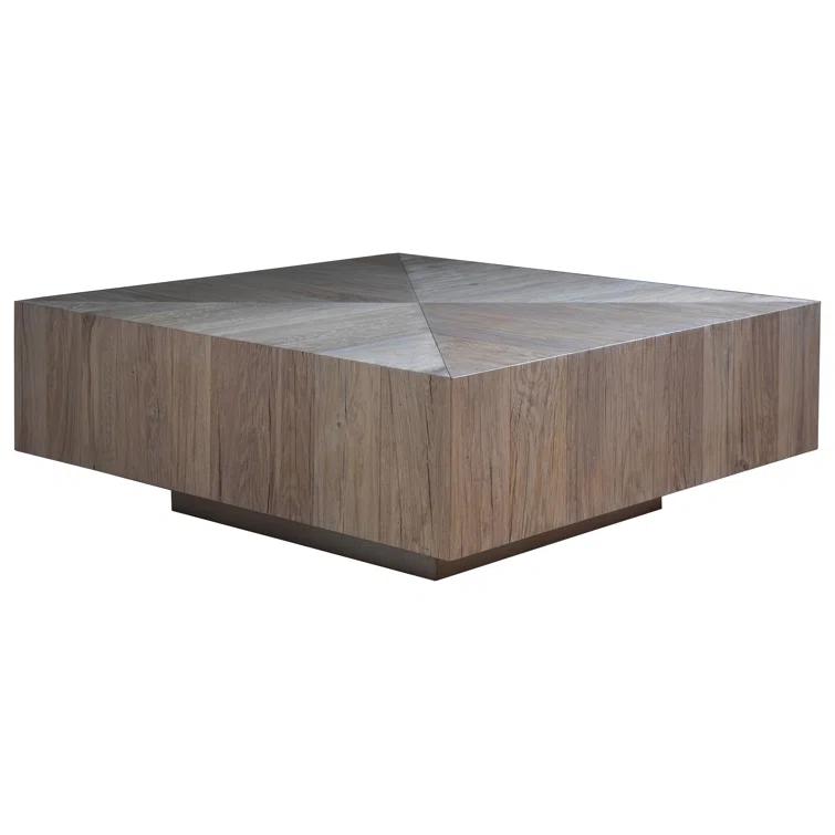 Artistica Home Verite Square Pedestal Coffee Table