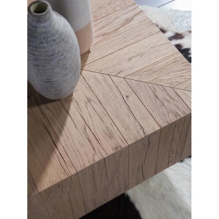 Artistica Home Verite Square Pedestal Coffee Table