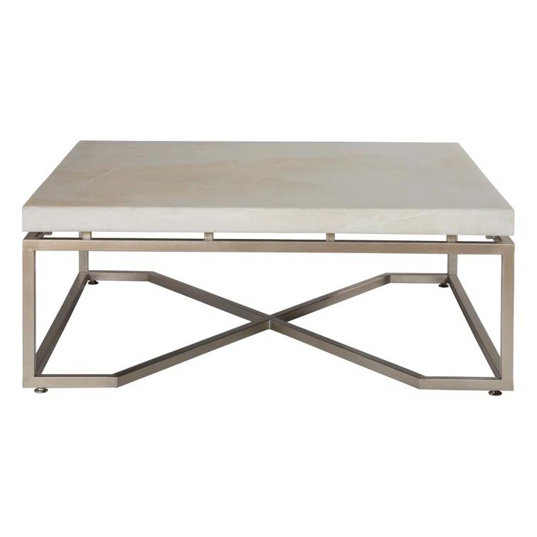 Artistica Home Signature Designs Vara Cross Legs Coffee Table