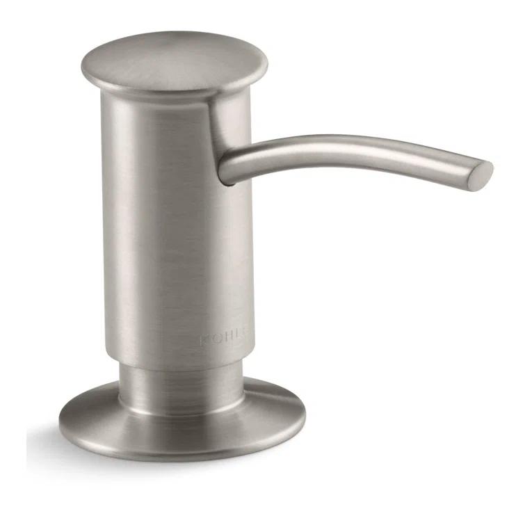 Contemporary Design Refillable Soap Dispenser, Lotion Dispenser for Bathroom or Kitchen