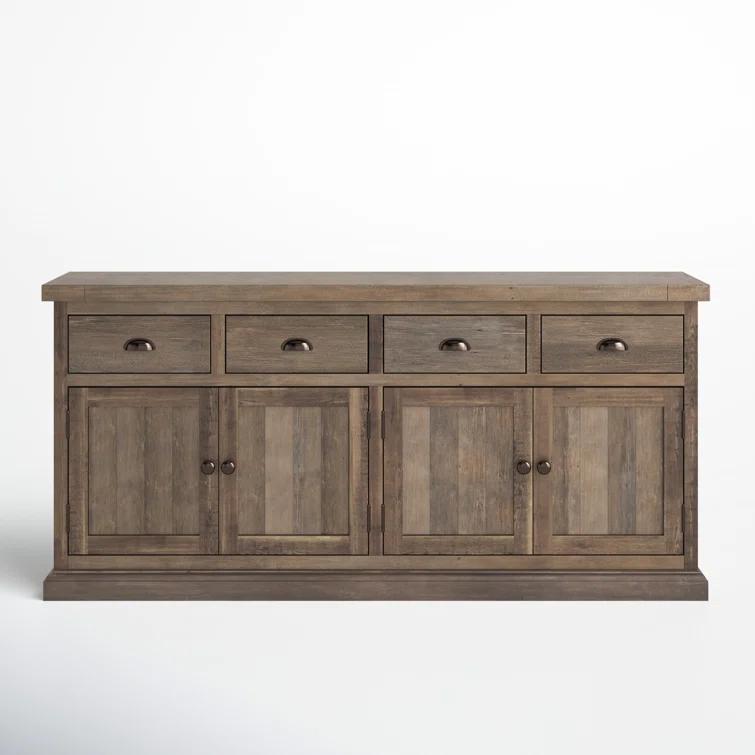 Kinston 74" Wide Solid Wood Sideboard