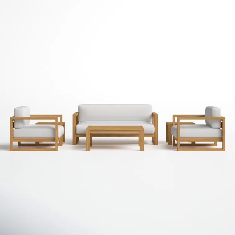 Cambridge 6 Piece Outdoor Patio Teak Set