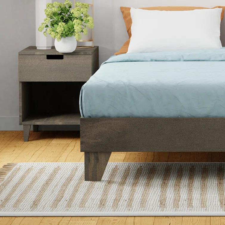 Dedrie Solid Wood Bed