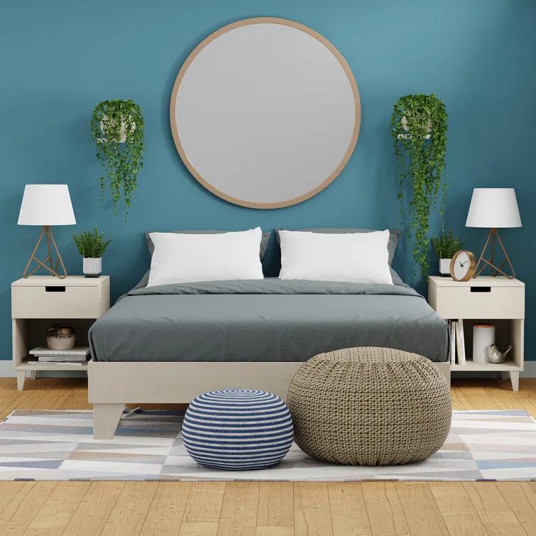 Dedrie Solid Wood Bed