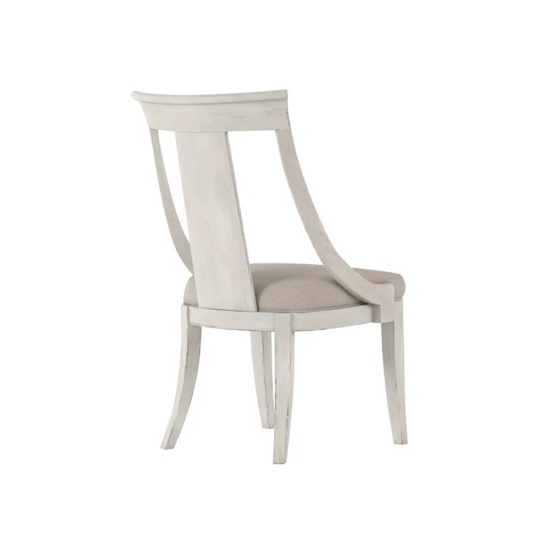 Alcove Slat Back Side Chair in Beige (Set of 2)