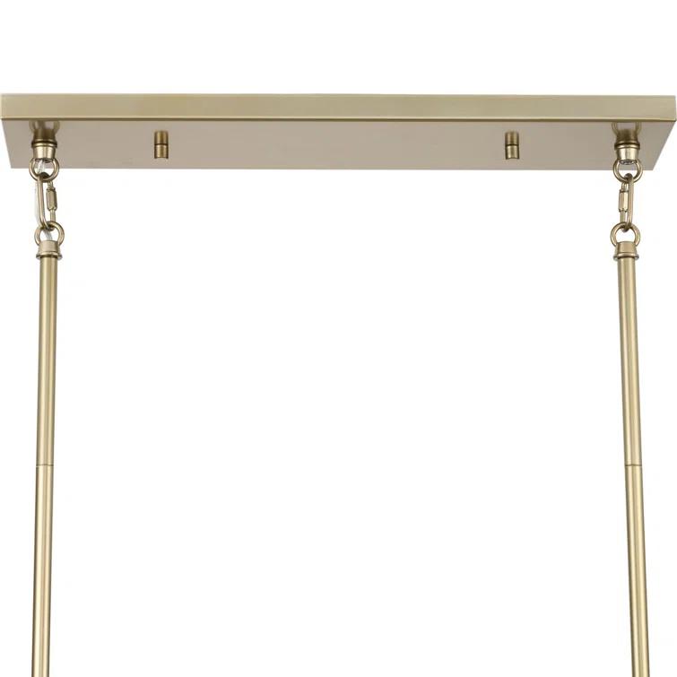 Lusail 8 - Light Dimmable Linear Chandelier