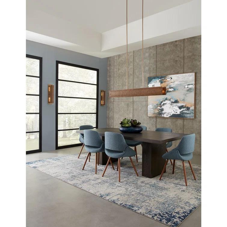 Lusail 8 - Light Dimmable Linear Chandelier