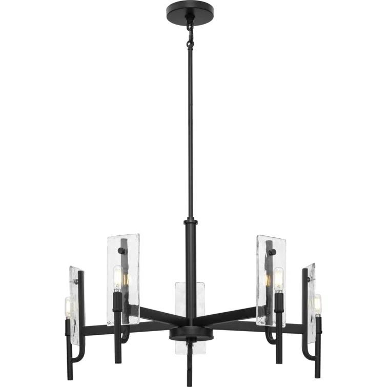 Rivera 5 - Light Dimmable Round / Oval Chandelier