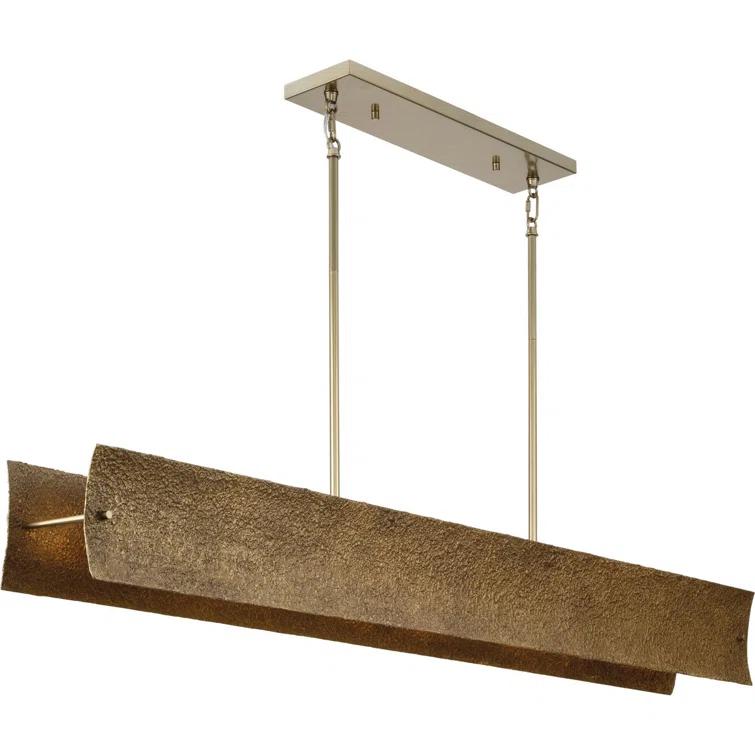 Lusail 8 - Light Dimmable Linear Chandelier