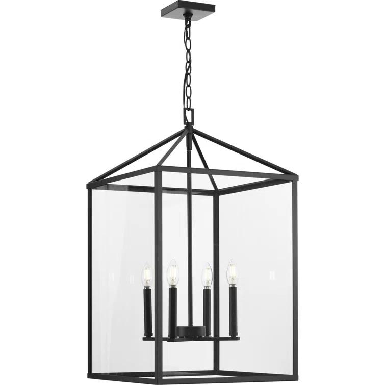 Hillcrest 4 - Light Dimmable Square / Rectangle Chandelier
